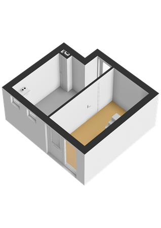 Floorplan - Hoorneslaan 76, 2221 CT Katwijk